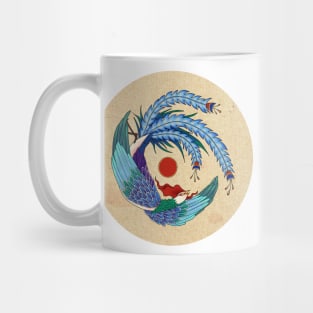 Minhwa: Asian Phoenix B Type (Korean traditional/folk art) Mug